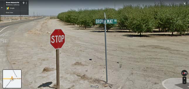 Image for article titled Here Are The Worst Street Names In America