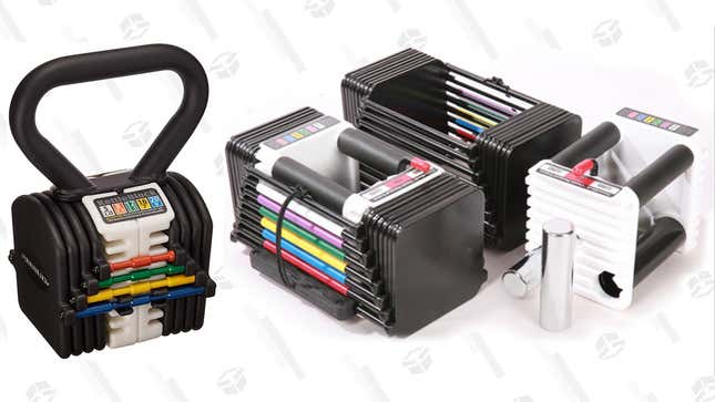 Powerblock  Adjustable Weights | $55-$240 | Woot