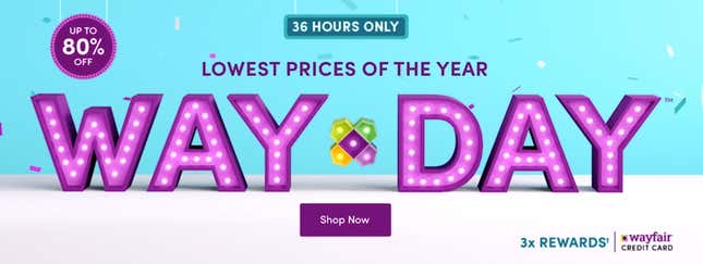 Wayfair Way Day Sale 