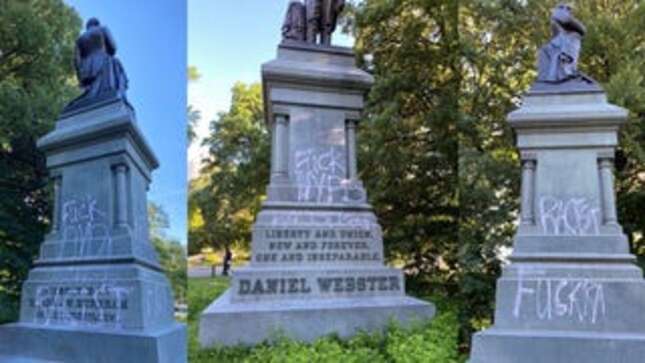 An Interview With the Tagger Who Tagged a Racist Bitch Statue With 'Racist Bitch'