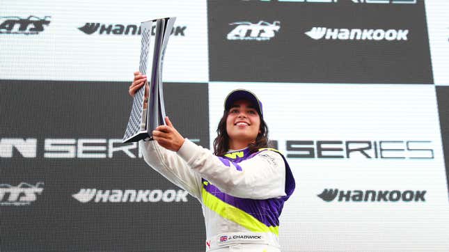 Image for article titled Jamie Chadwick Brings Home First Ever W Series Championship By Only 10 Points