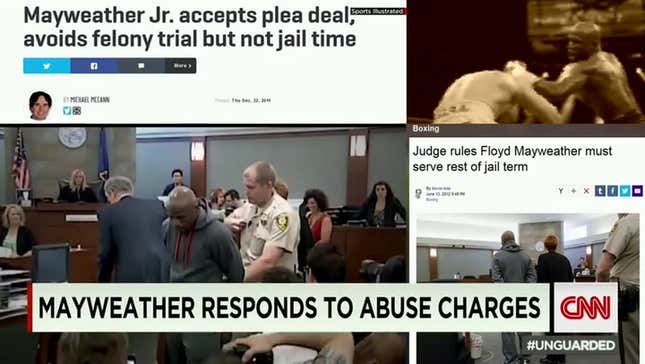 Mayweather, On Being A Serial Woman Beater: "Only God Can Judge Me"