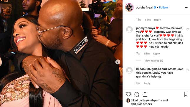 Image for article titled Porsha Williams and Her 'One' Have Broken Up