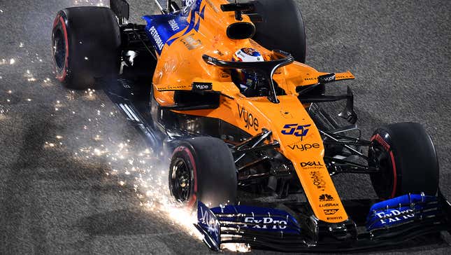 Carlos Sainz at the 2019 Bahrain GP