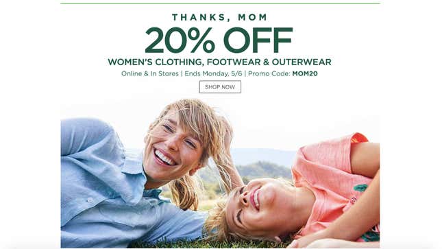 20% Off Women’s Clothing, Footwear, and Outerwear | L.L.Bean | Promo code MOM20