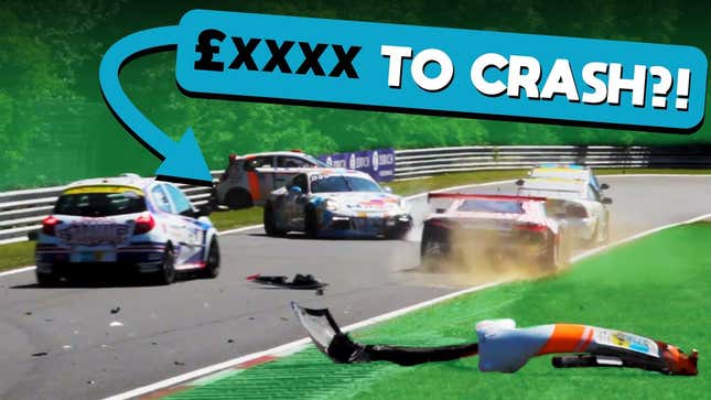 Image for article titled It Costs So Much Money To Crash On The Nürburgring