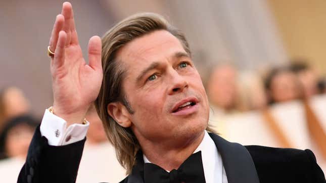 Image for article titled Brad Pitt's Gloves Are Off!