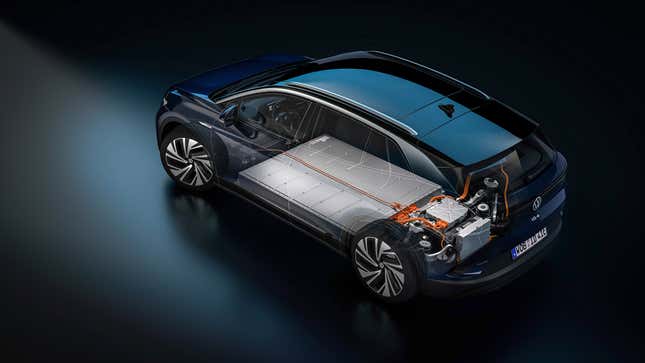 SK Innovation supplies batteries for Volkswagen’s MEB-based vehicles, like the ID.4.