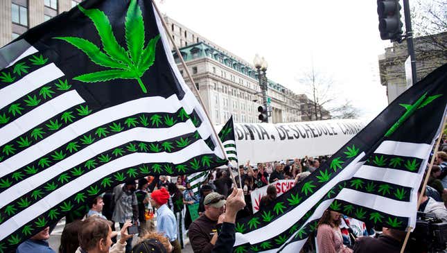 Image for article titled A Timeline Of Marijuana Legalization
