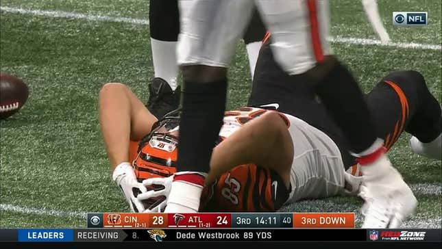 Tyler Eifert Goes Down With Gruesome Leg Injury