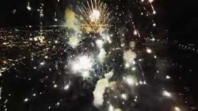 A Drone Shows You Fireworks Like You've Never Seen Them