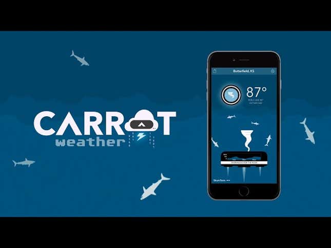 CARROT Weather Adds a Little Humor to Your Weather Forecast