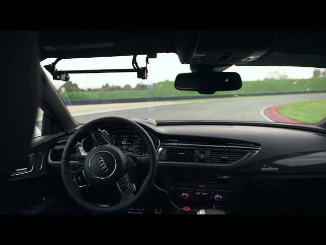 This Audi RS7 Just Drove Itself Around A Track At 150MPH
