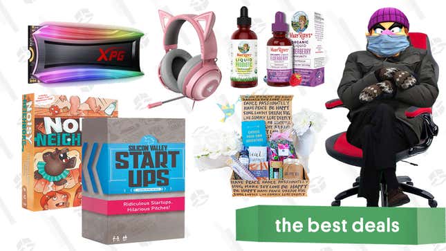 Image for article titled Friday&#39;s Best Deals: MaryRuth Organics, Board Games, Razer Accessories, TheraBox, Gaming Chair, MagSafe Charger, The Sims 4, XPG 4TB NVMe SSD, and More