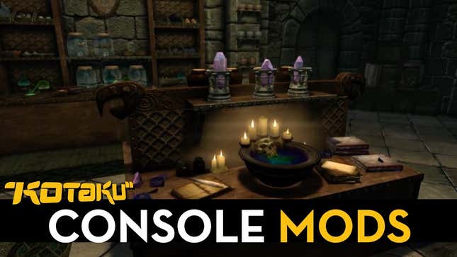 <i>Skyrim</i> and <i>Fallout</i> Fans Are Making Killer Mods On PS4 Despite Limitations<em></em>