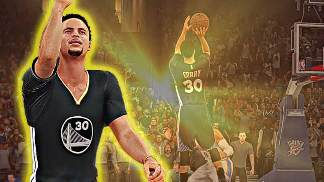Oh What A Shot From Curry