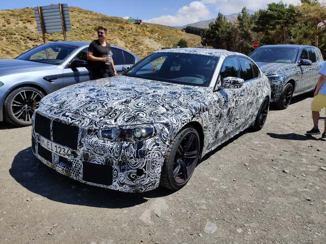 Image for article titled These Mules Could Be The Upcoming BMW M3 And M5