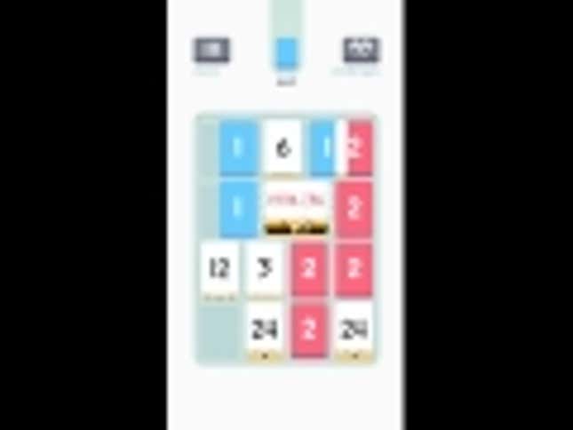 Watch Someone Getting 3072 in <em>Threes</em>