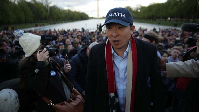 Image for article titled Reports of Misogyny in Andrew Yang's Presidential Campaign Could Cast a Shadow on His NYC Mayoral Bid