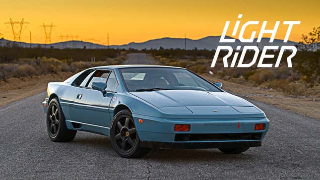 This Is The Lotus Esprit Like You've Never Seen It Before