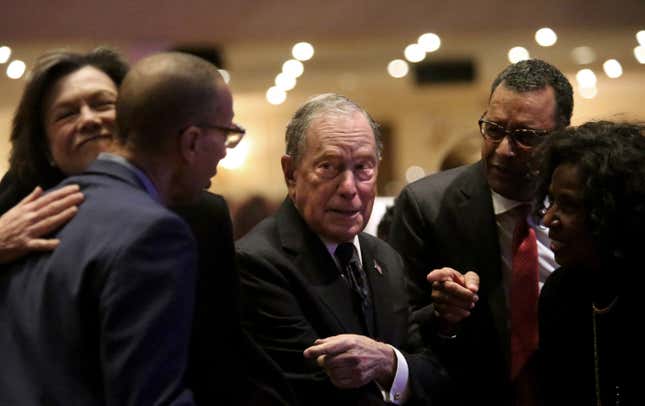 Image for article titled Michael Bloomberg Apologized for Stop-and-Frisk Because He Wants People to Vote for Him