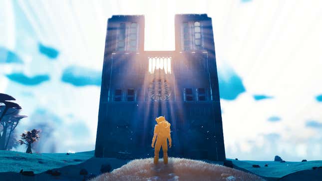 Image for article titled No Man&#39;s Sky Player Builds Gorgeous Notre-Dame Tribute