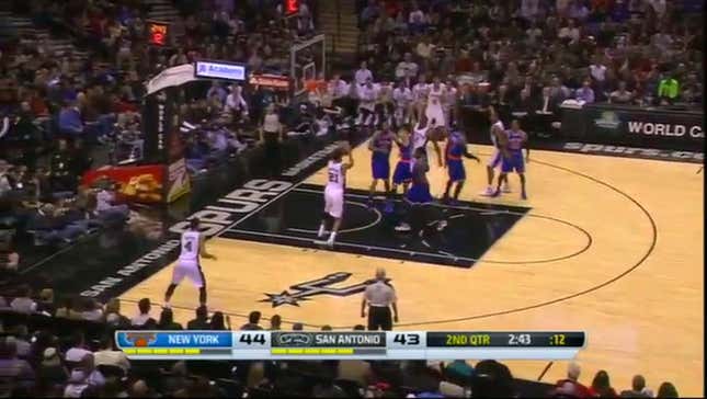 Andrea Bargnani Is Still Terrible At Defense In 2014