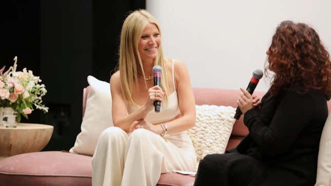 Image for article titled Gwyneth Paltrow Thinks You Should Write the Next Great American Novel While Quarantined, Maybe Learn a New Language