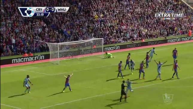 Mauro Zárate Drills Home Magnificent Volley Off The Deflection