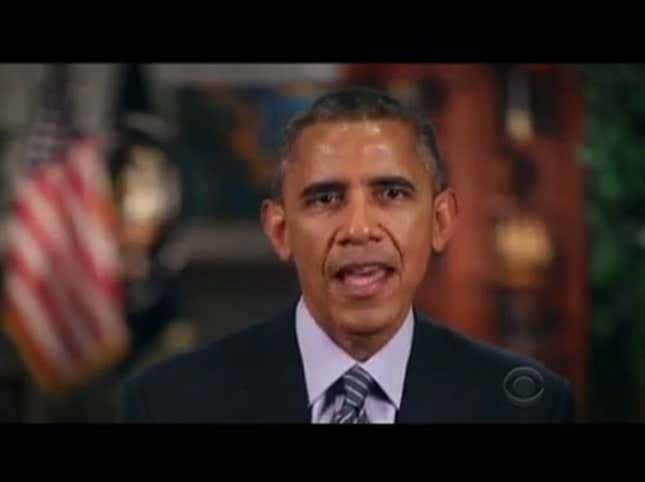 President Obama Delivers an Intense Grammys PSA on Domestic Abuse