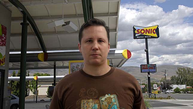 Image for article titled Man Failing To Heed Harsh Lessons Of Past Orders Sonic Bacon Cheeseburger Toaster