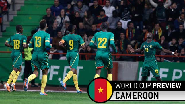 Image for article titled Eto'o's Last Ride: How Cameroon Can Shock Everyone At The World Cup