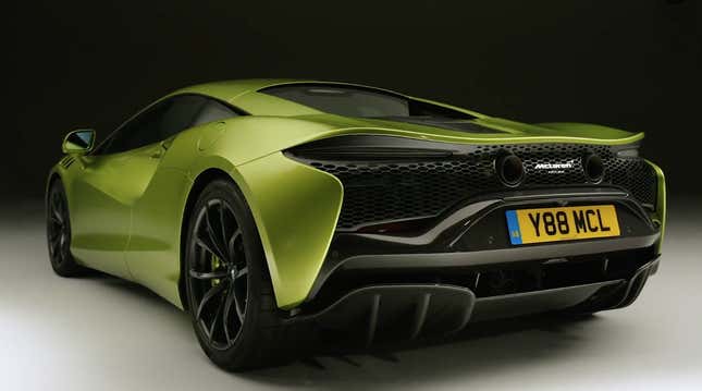 Image for article titled McLaren Shows The World Its 205 MPH Plug-In Hybrid Supercar, The Artura, And It Has No Reverse Gear