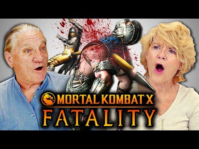 Old Folks Are Not Okay With <i>Mortal Kombat X</i> Fatalities