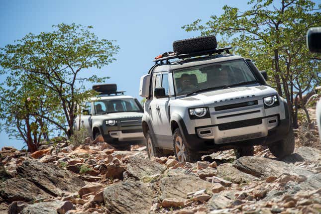 Image for article titled The 2020 Land Rover Defender Kaokoland Expedition: Epic Images Only