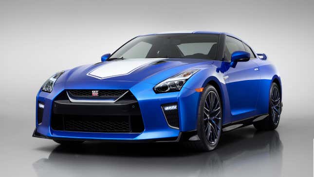 Image for article titled The Nissan GT-R 50th Anniversary Edition Will Get a $9,000 Price Premium and This Nice Blue Color