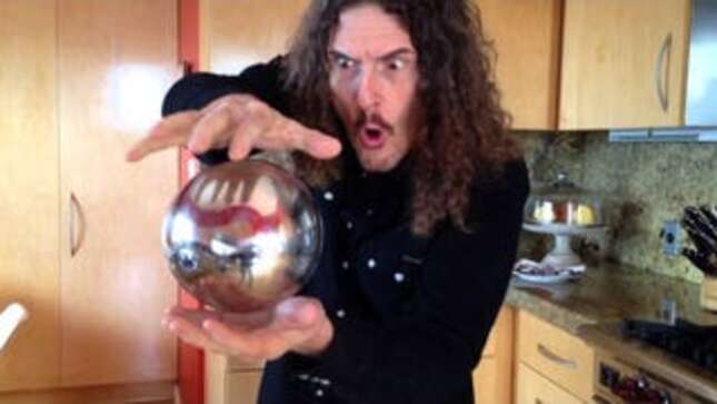Whoa, Weird Al's Mysterious Floating Orb Magic Trick Is Pretty Cool
