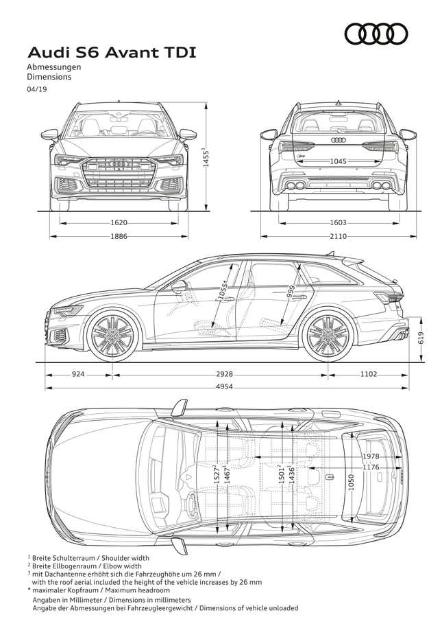 Image for article titled 2019 Audi S6 Avant Diesel: Bow Before Your New Wagon-God With 516 LB-FT of Torque