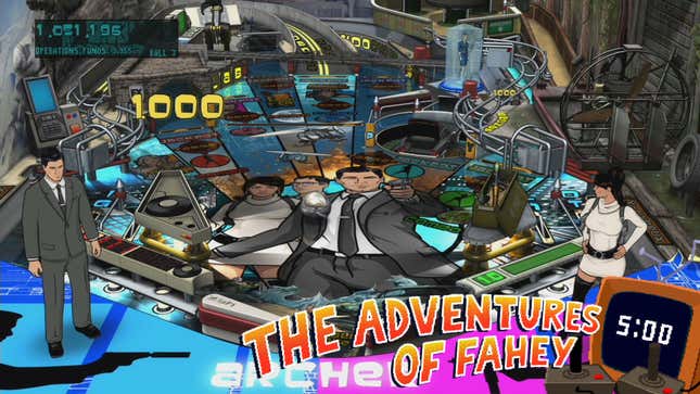 The First Five Minutes Of <i>Archer</i> Pinball, With A Side Of <i>Bob's Burgers</i>