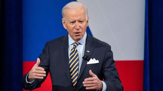 Image for article titled ‘I Will Not Make That Happen’: Biden Says No to $50,000 Student Debt Forgiveness