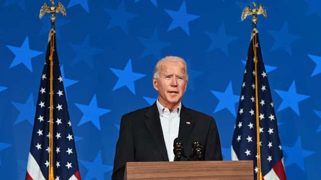 Image for article titled Coherent Adult President Speaks Sensical Words to American People for the First Time in 4 Years