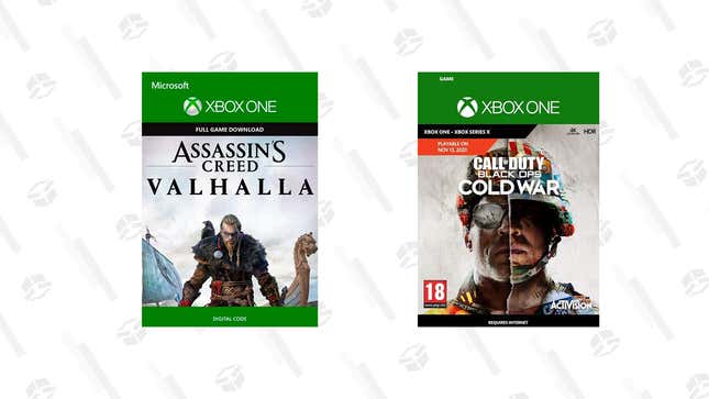 Include an imagAssassin’s Creed Valhalla (Xbox Key) | $54 | Eneba | Promo VALHALLAXBOX
Call of Duty: Black Ops Cold War (Xbox) | $54 | Eneba | Promo COLDWARXBOXe caption