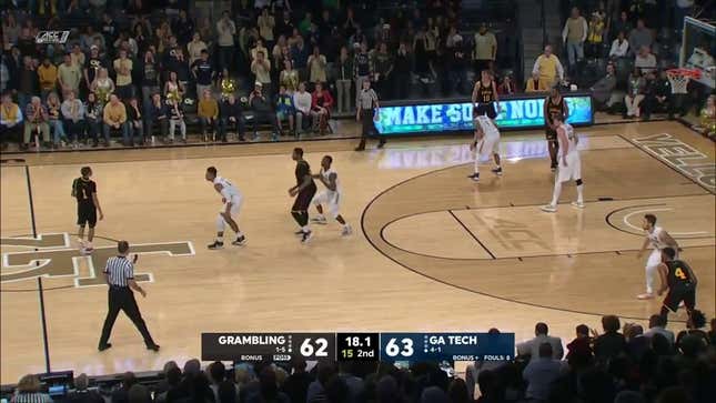 Georgia Tech Lost On A Last Second Own-Basket
