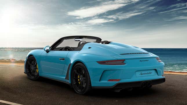Image for article titled How Would You Configure Your Porsche 911 Speedster, if You Weren't Too Broke to Buy One?