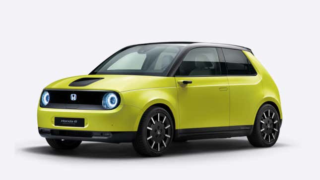 Image for article titled The All-Electric Honda E Comes in Five Delightful Colors