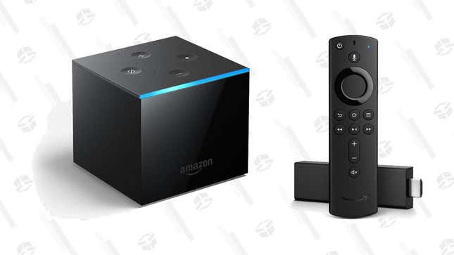 Amazon Fire TV Cube | $100 | Amazon
Amazon Fire TV Stick 4K | $40 | Amazon