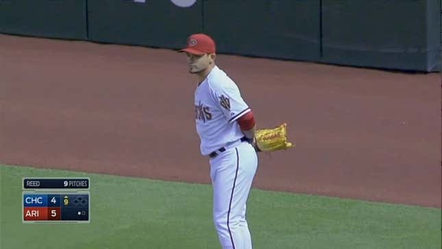 Idiot On The Field Evades Police, Gets Gerardo Parra Selfie