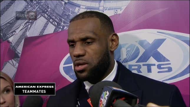 LeBron Says Carmelo-For-Love Trade Rumor Is "Trash," Reporter "Is Trash Too"