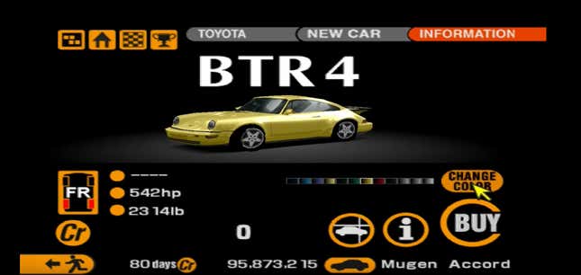 Image for article titled The Lost Cars Cut From Gran Turismo 2