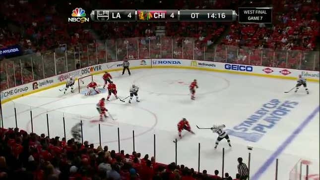 Los Angeles Kings Beat Blackhawks In Overtime, Advance To Stanley Cup
